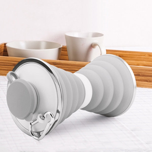 500ml Foldable Silicone Water Bottle
