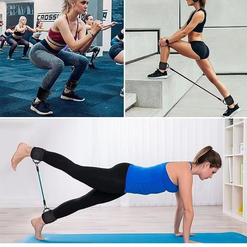 Ankle Strap Resistance Bands for Hip & Leg Workout 