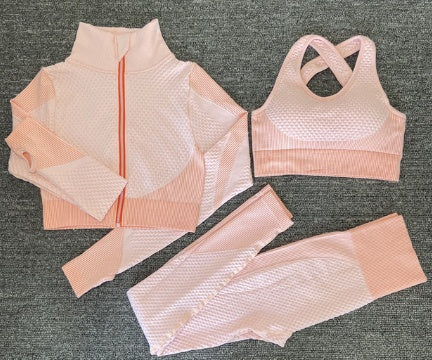 Women’s Yoga Sets Sport Gym Suit 