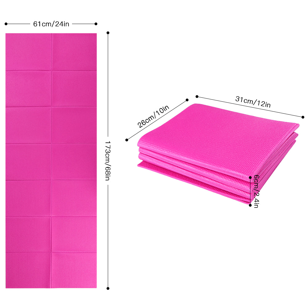 Non-Slip Folding Gymnastics Yoga Mat 

