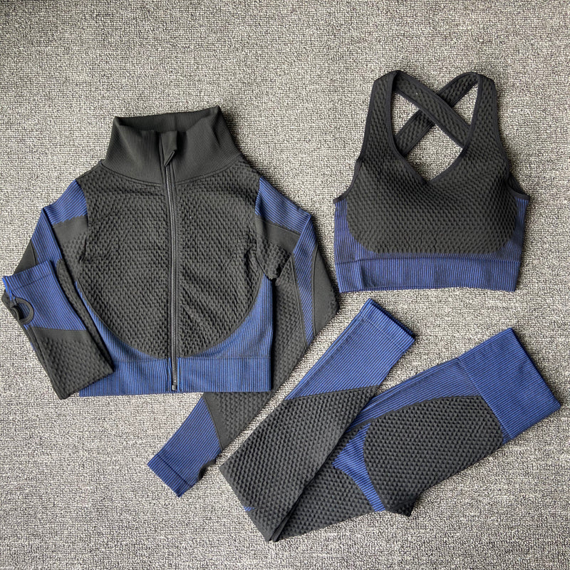 Women’s Yoga Sets Sport Gym Suit 