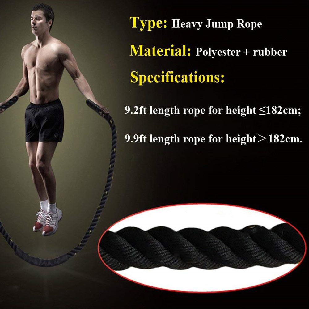 Battle Skipping Rope for Power Training 
