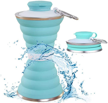 500ml Foldable Silicone Water Bottle
