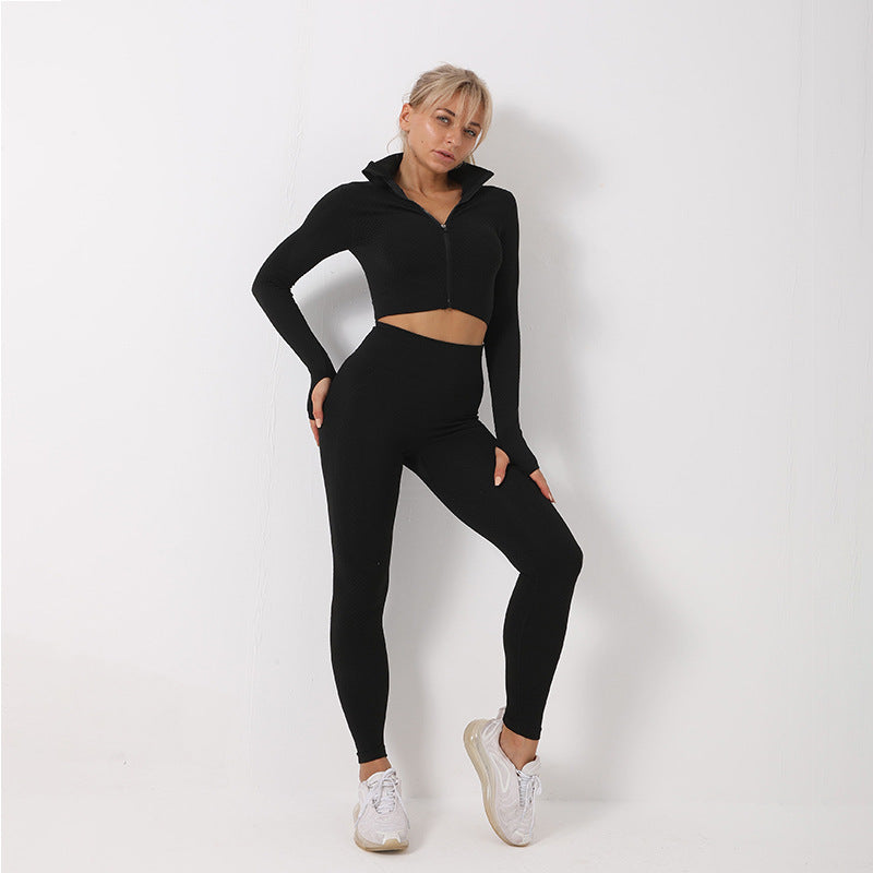 Women’s Yoga Sets Sport Gym Suit 