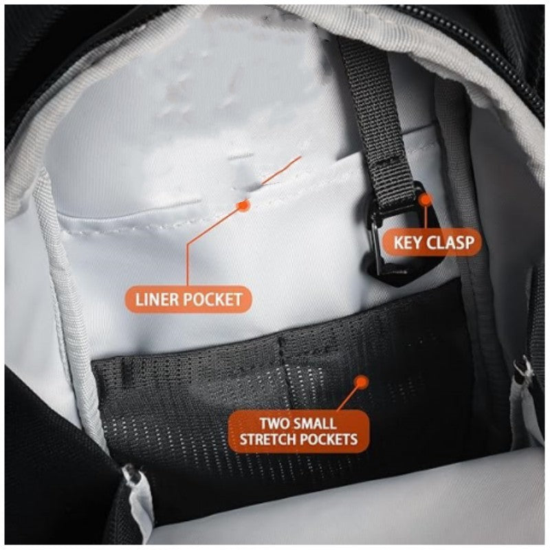 Magnetic Fitness Water Bottle Sling Bag 
