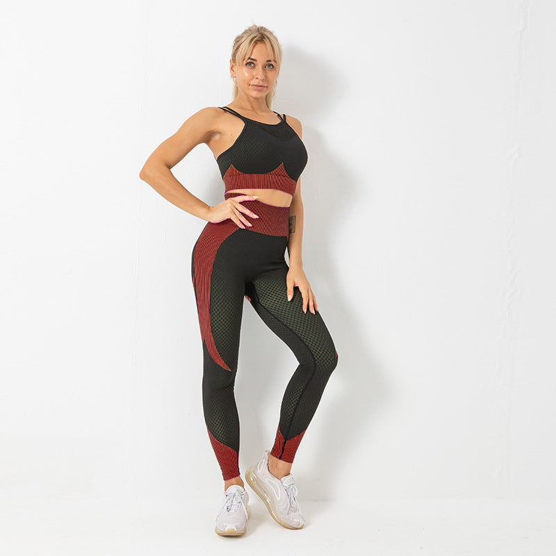 Women’s Yoga Sets Sport Gym Suit 