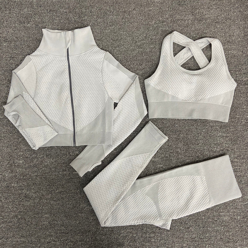 Women’s Yoga Sets Sport Gym Suit 
