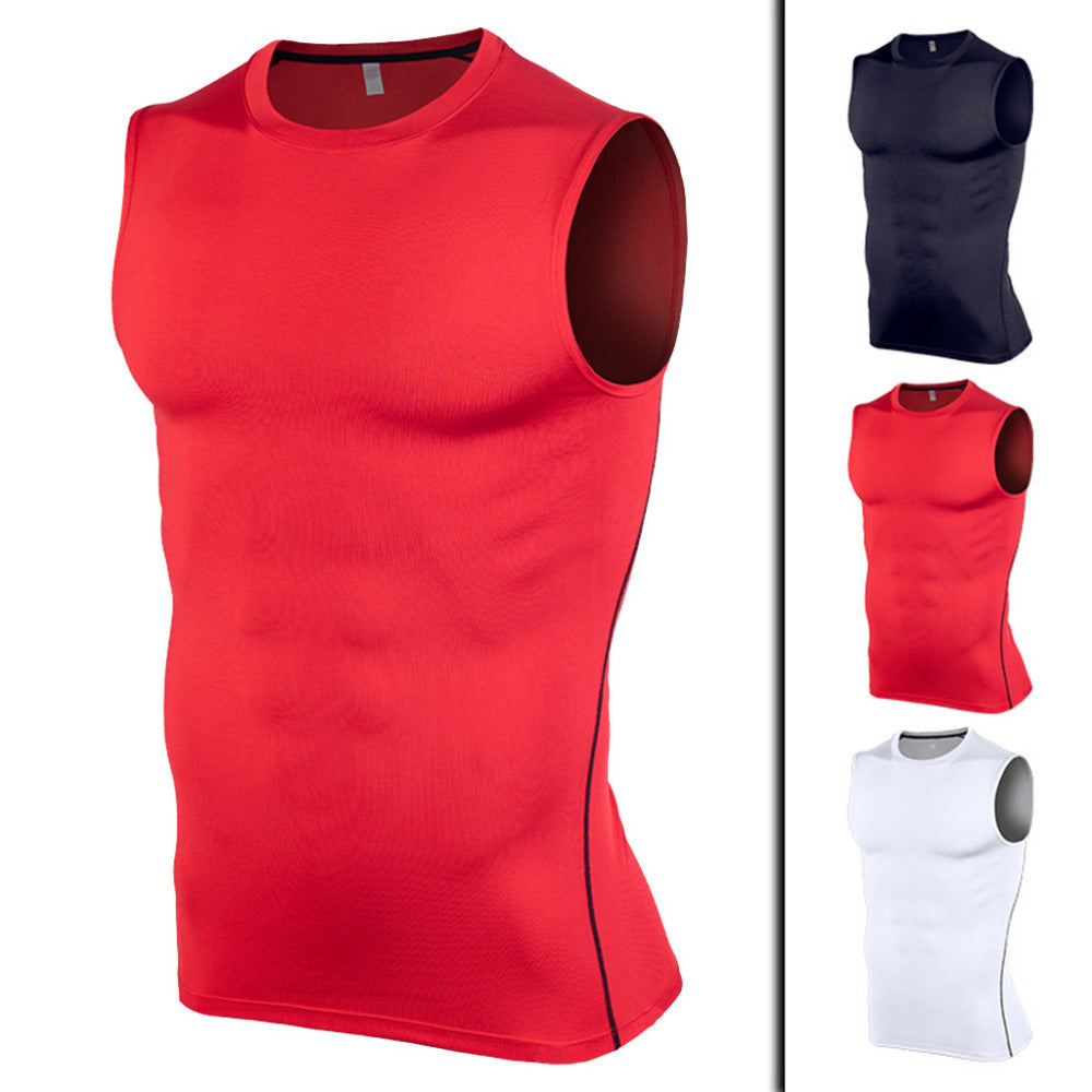 Fitness Gym Sports T-Shirt Vest for Men 
