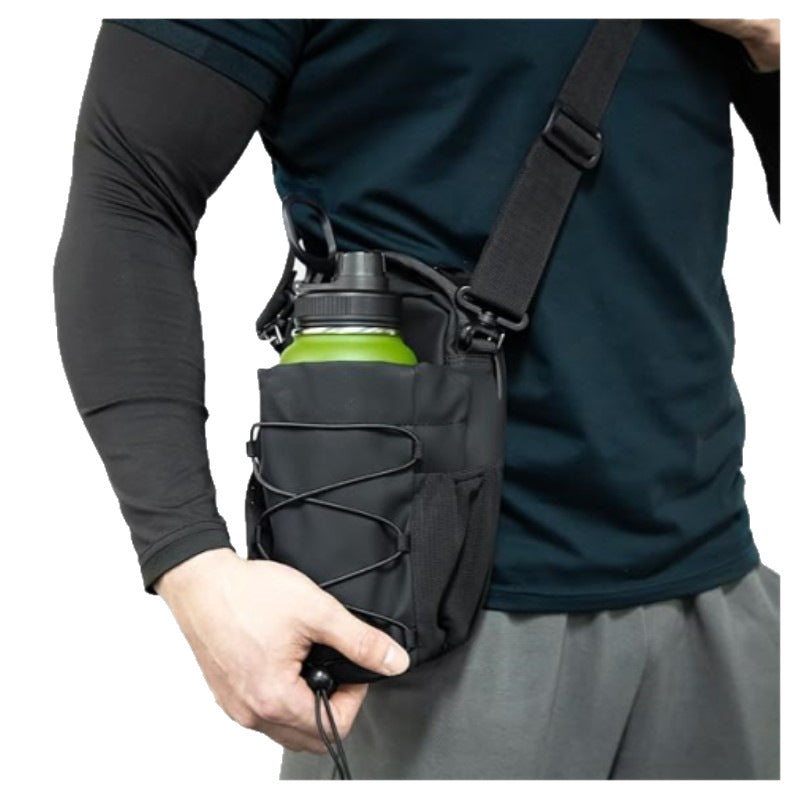 Magnetic Fitness Water Bottle Sling Bag 
