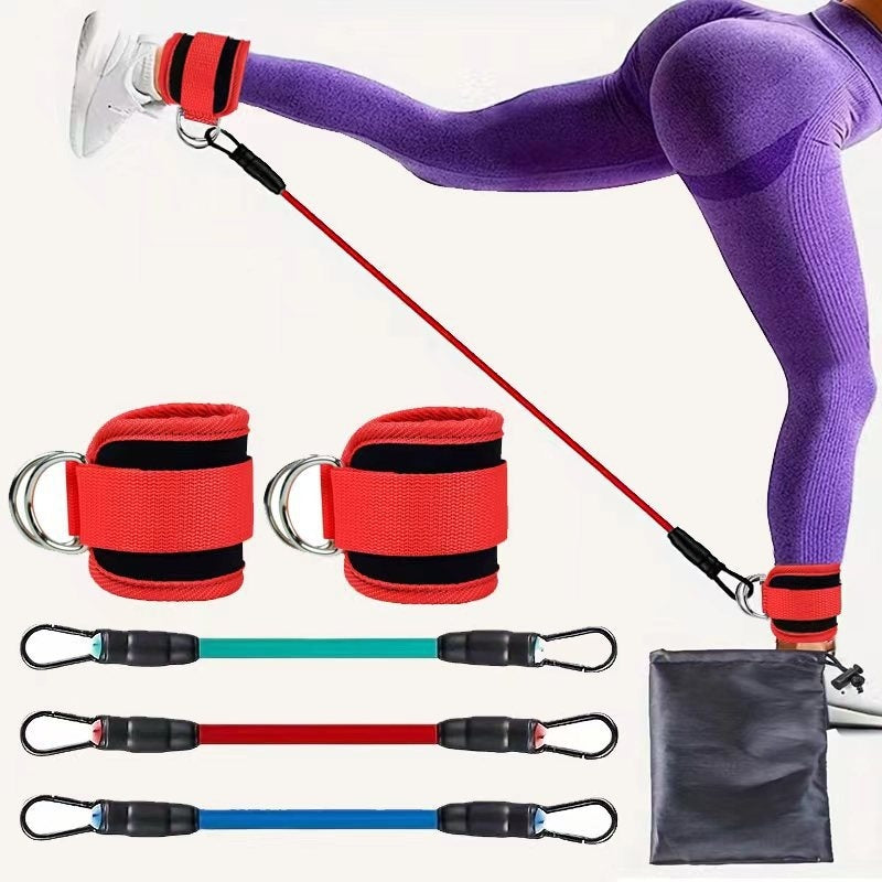 Ankle Strap Resistance Bands for Hip & Leg Workout 