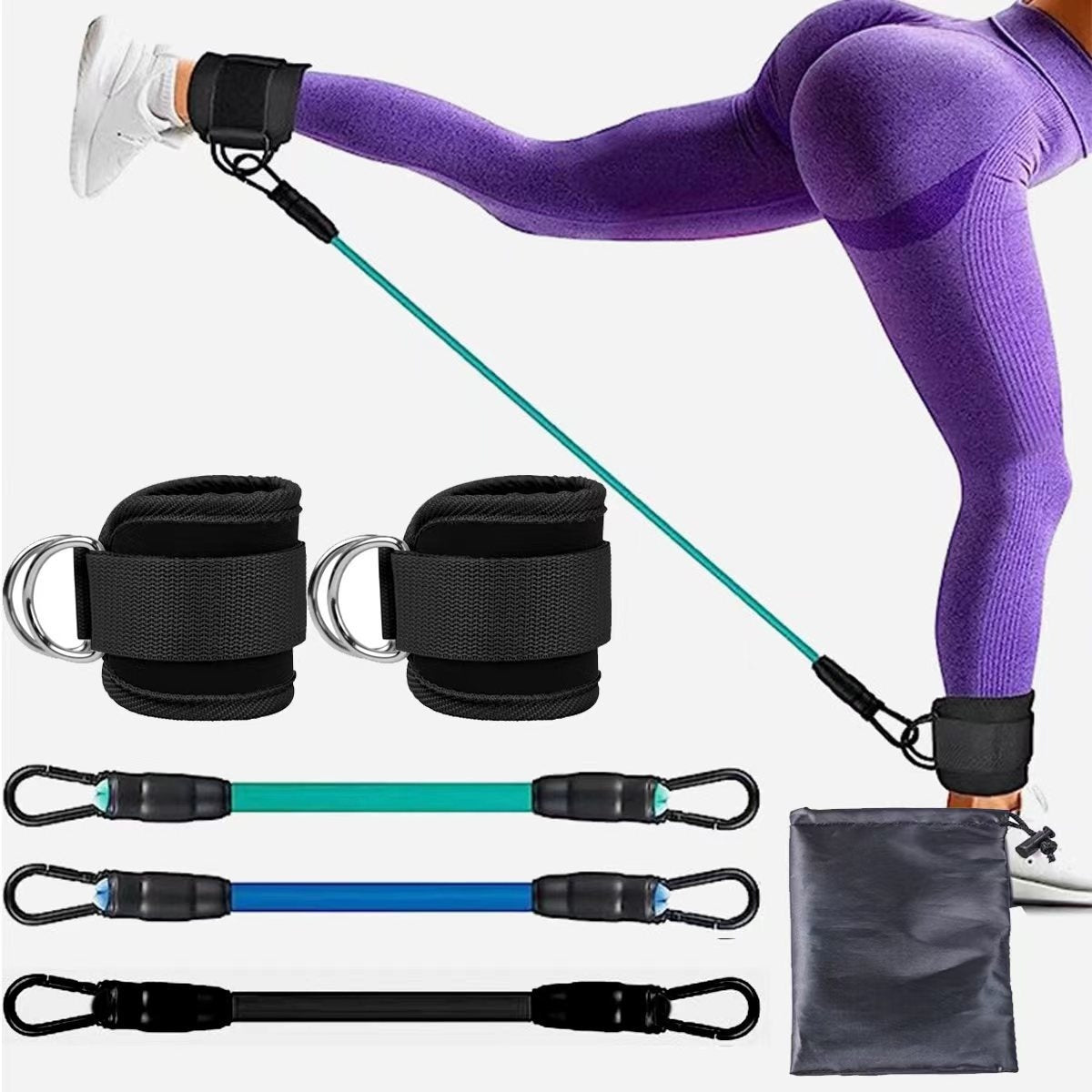 Ankle Strap Resistance Bands for Hip & Leg Workout 