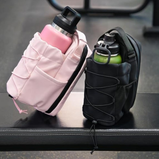 Magnetic Fitness Water Bottle Sling Bag 
